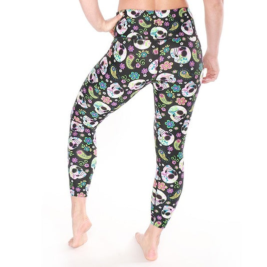 Michele Hi-Rise 7/8 Tight - Los Muertos