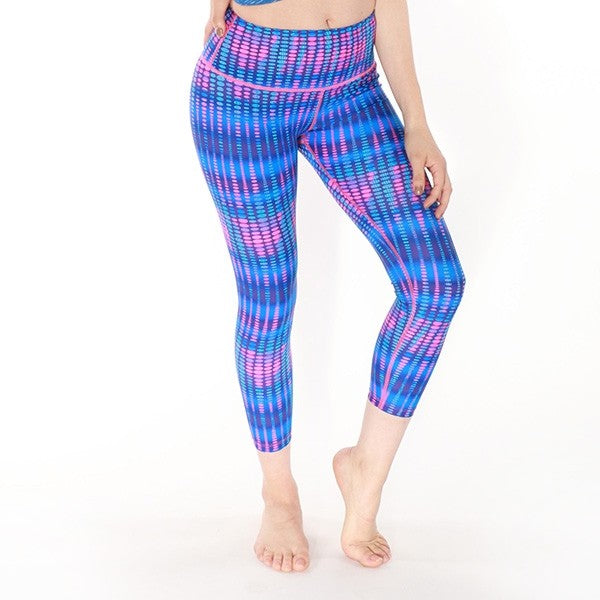 Michele Hi-Rise 7/8 Tight - Electric Pulse