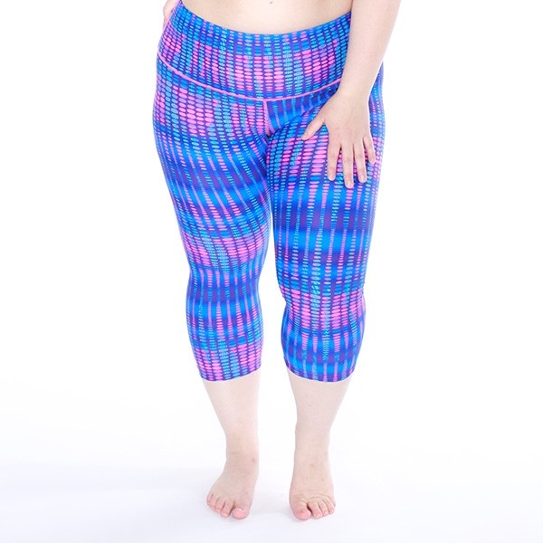 Michele Hi-Rise 3/4 Tight - Electric Pulse