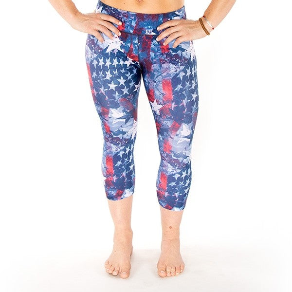 Michele Lo-Rise 3/4 Tight - Vintage Americana