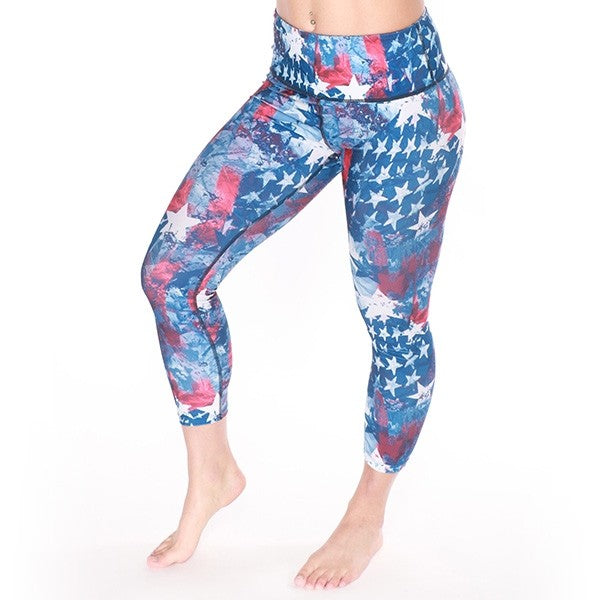 Michele Hi-Rise 7/8 Tight - Vintage Americana
