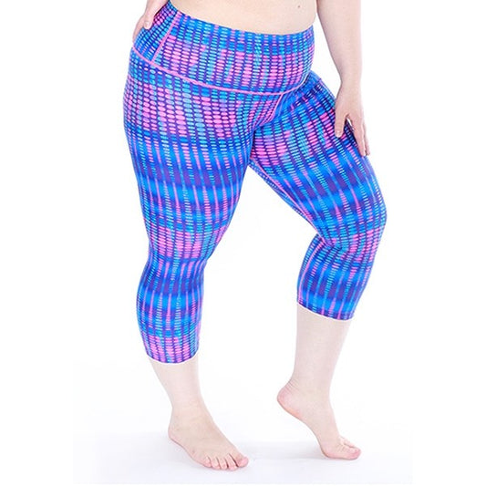 Michele Hi-Rise 3/4 Tight - Electric Pulse