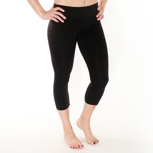 Michele Lo-Rise 3/4 Tight - Obsidian