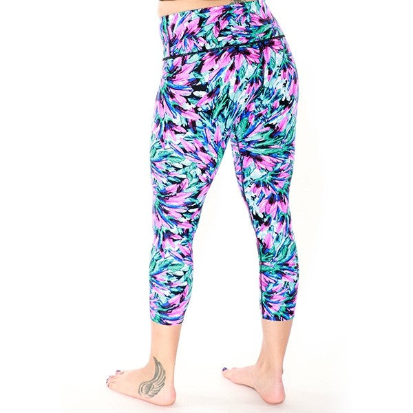 Michele Hi-Rise 3/4 Tight - Wild Feather