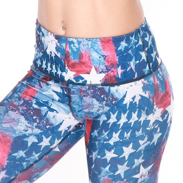 Michele Hi-Rise 7/8 Tight - Vintage Americana