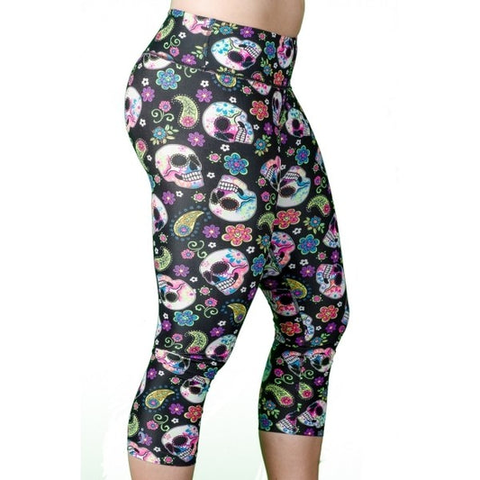 Michele Lo-Rise 3/4 Tight - Los Muertos