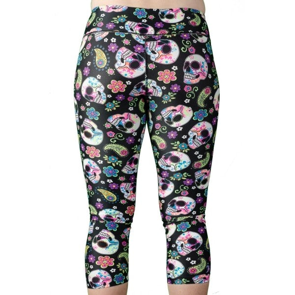 Michele Lo-Rise 3/4 Tight - Los Muertos