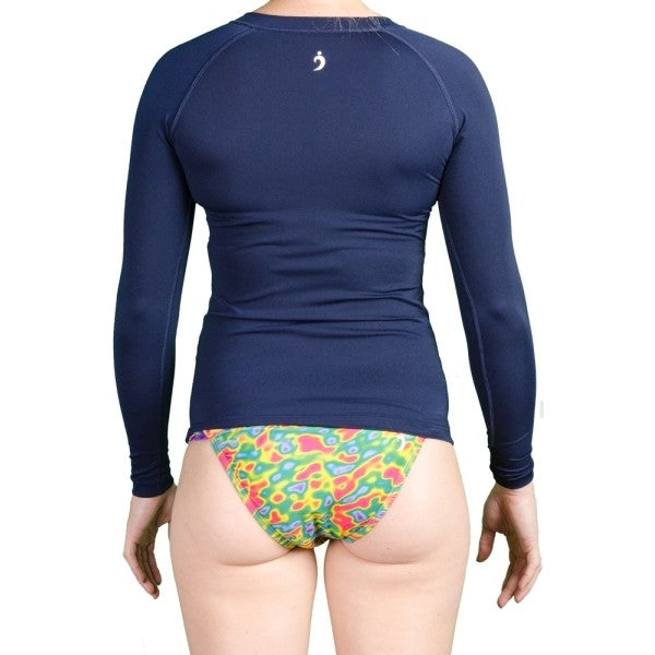 Sue Solid Rashguard - Blue Crush